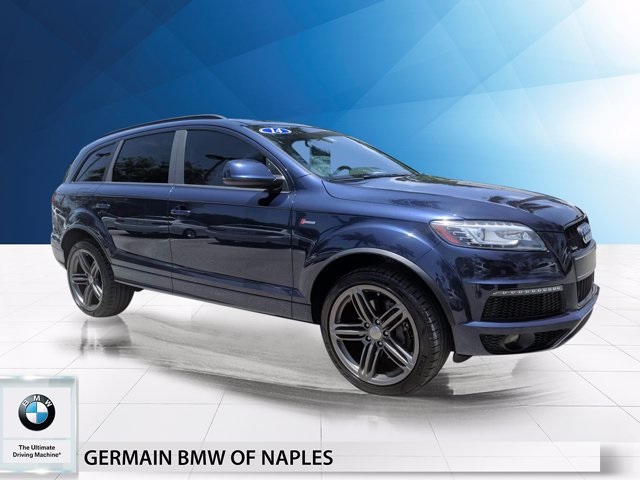 pre owned 2014 audi q7 3 0t s line prestige germain bmw of naples